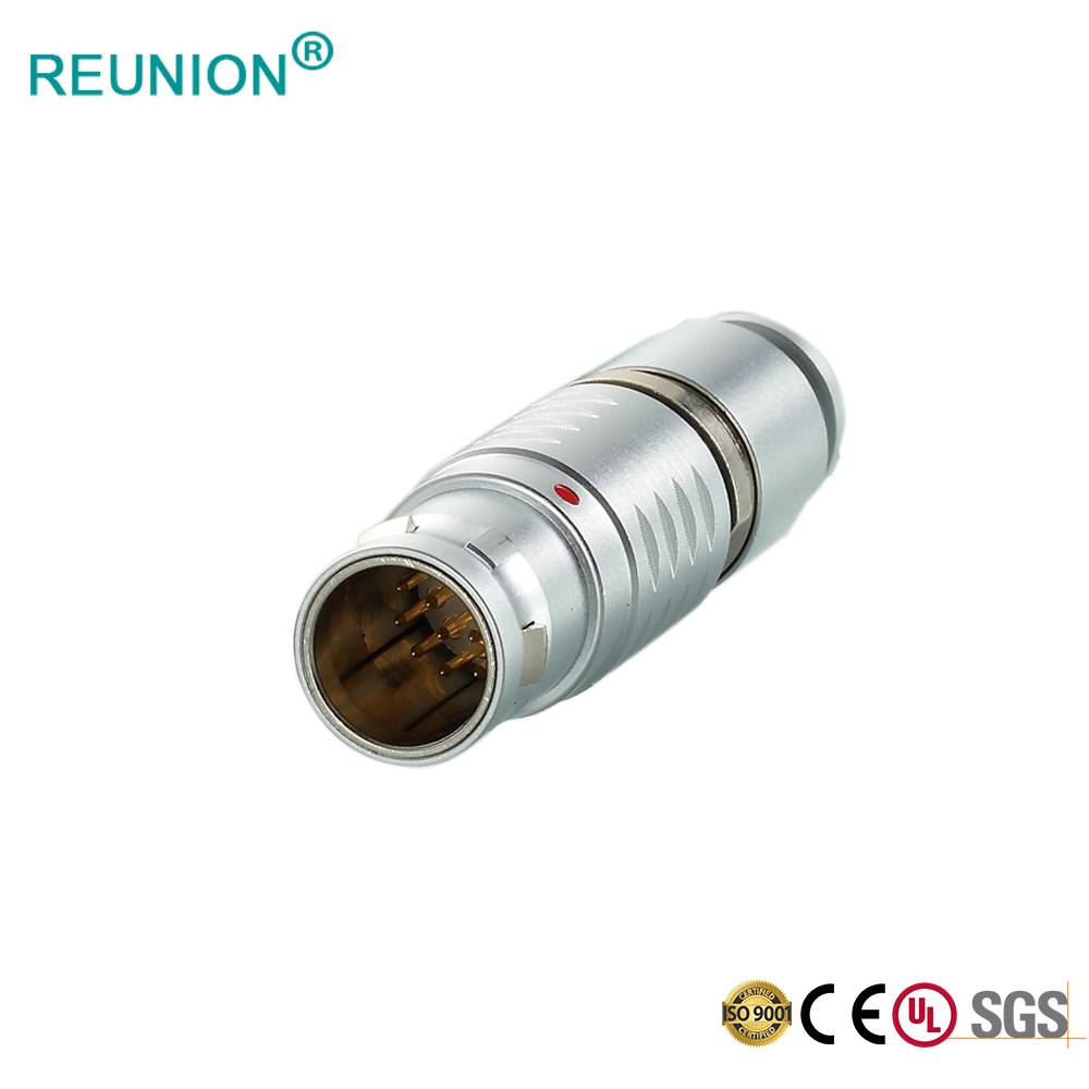 REUNION B系列 推拉自锁系统测试测量专用金属连接器