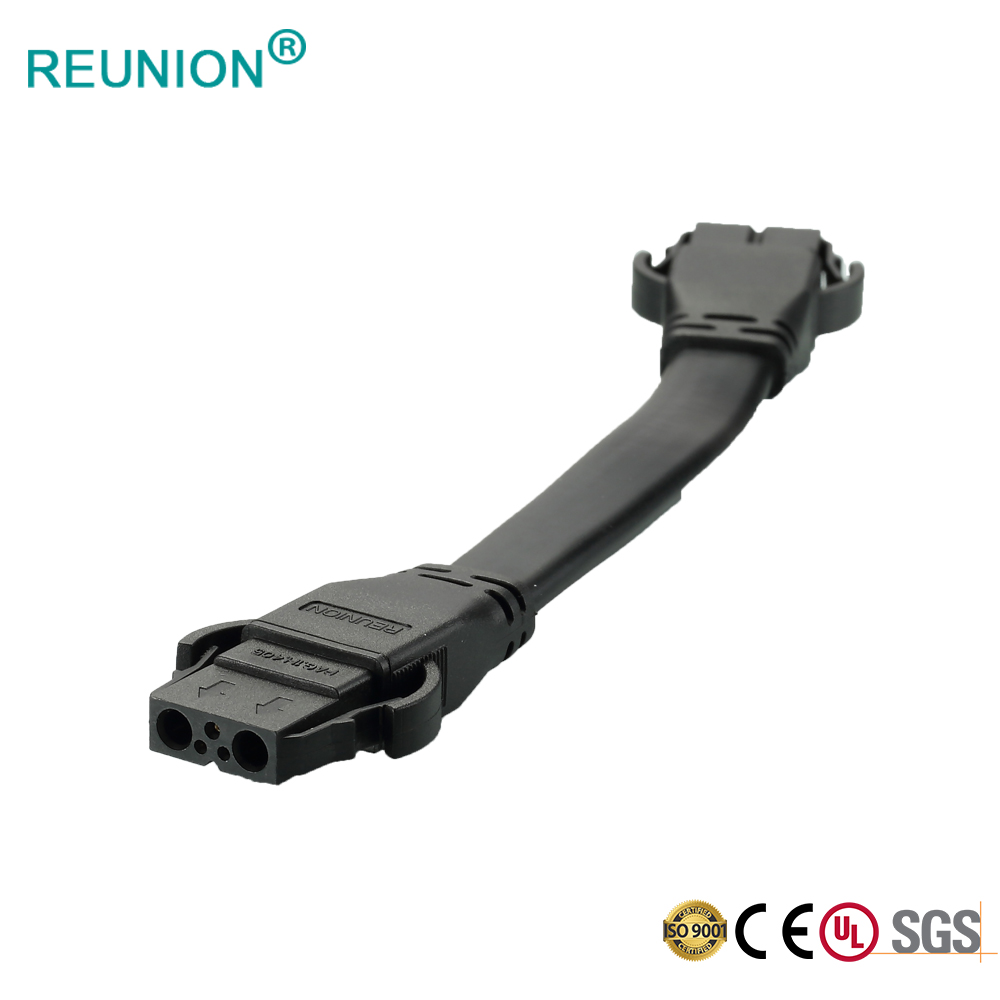 REUNION LED显示屏专用塑料电源连接器带线缆组件